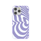 Lavender Flutter Left iPhone 14 Pro Max Case