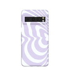 Lavender Flutter Left Google Pixel 8 Pro Case
