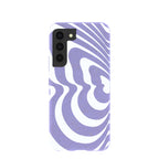Lavender Flutter Left Samsung Galaxy S22 Case