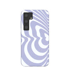 Lavender Flutter Left Samsung Galaxy S24 Case