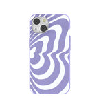 Lavender Flutter Right iPhone 14 Case