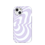 Lavender Flutter Right iPhone 15 Case