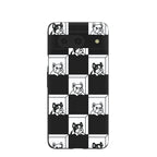 Black Frenchie Checkers Google Pixel 8 Case