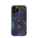 Coque noire Galaxy Swirls pour iPhone 11 Pro