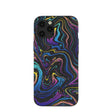 Coque Galaxy Swirls noire pour iPhone 12 Pro Max
