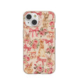 Coque iPhone 14 motif coquillages et jardin.
