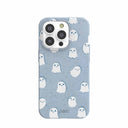 Coque Ghostly bleu poudre pour iPhone 14 Pro