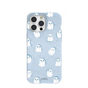 Coque Ghostly bleu poudre pour iPhone 15 Pro Max
