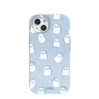 Powder Blue Ghostly iPhone 15 Case