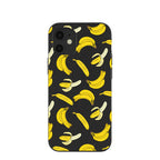 Black Go Bananas iPhone 12 Mini Case