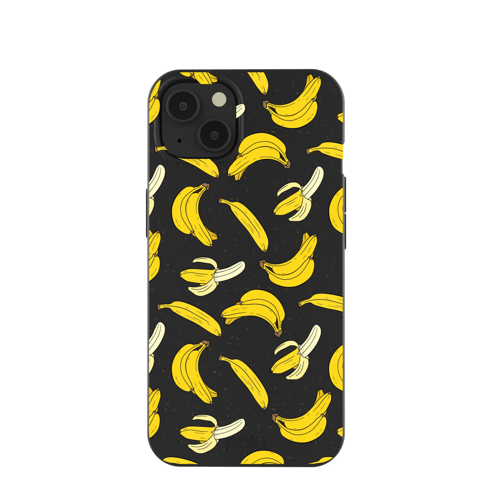 Black Go Bananas iPhone 13 Case Pela Case