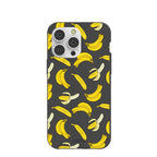 Black Go Bananas iPhone 14 Pro Max Case