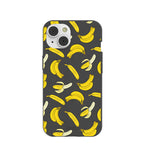 Black Go Bananas iPhone 14 Case