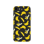 Black Go Bananas iPhone 6/6s/7/8/SE Case
