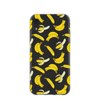 Black Go Bananas iPhone XR Case