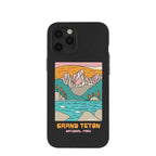 Black Grand Teton iPhone 12 Pro Max Case