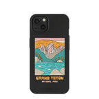 Black Grand Teton iPhone 13 Case