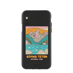 Black Grand Teton iPhone X Case