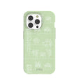 Sage Green Green Cascade iPhone 14 Pro Case