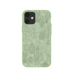 Sage Green Green Oasis iPhone 12 Mini Case