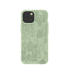 Sage Green Green Oasis iPhone 13 Mini Case