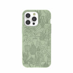 Sage Green Green Oasis iPhone 14 Pro Max Case