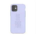 Lavender GRL PWR iPhone 12/ iPhone 12 Pro Case