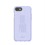 Lavender GRL PWR iPhone 6/6s/7/8/SE Case