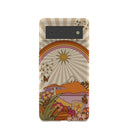 Coque pour Google Pixel 6, motif London Fog Happy Camper