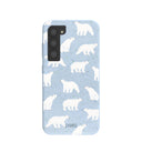 Powder Blue Ice Bears Samsung Galaxy S23 Case