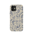 Coque London Fog Indigo Bouquet pour iPhone 12/iPhone 12 Pro
