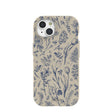 Coque pour iPhone 15 London Fog Indigo Bouquet