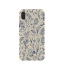 London Fog Indigo Bouquet iPhone XR Case