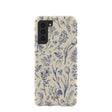 Coque London Fog Indigo Bouquet pour Samsung Galaxy S21
