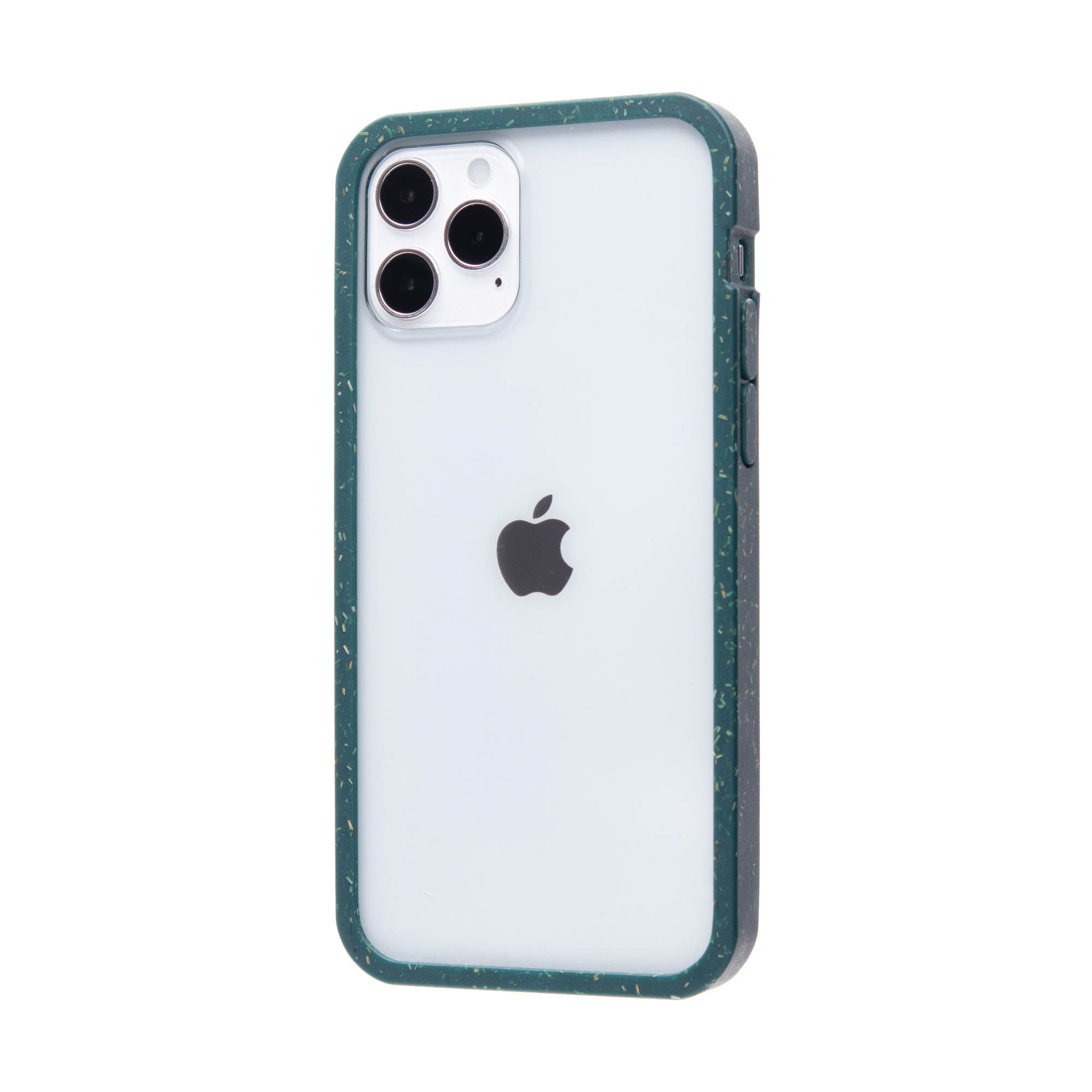 Clear iPhone 12/iPhone 12 Pro Case with Green Ridge Pela Case