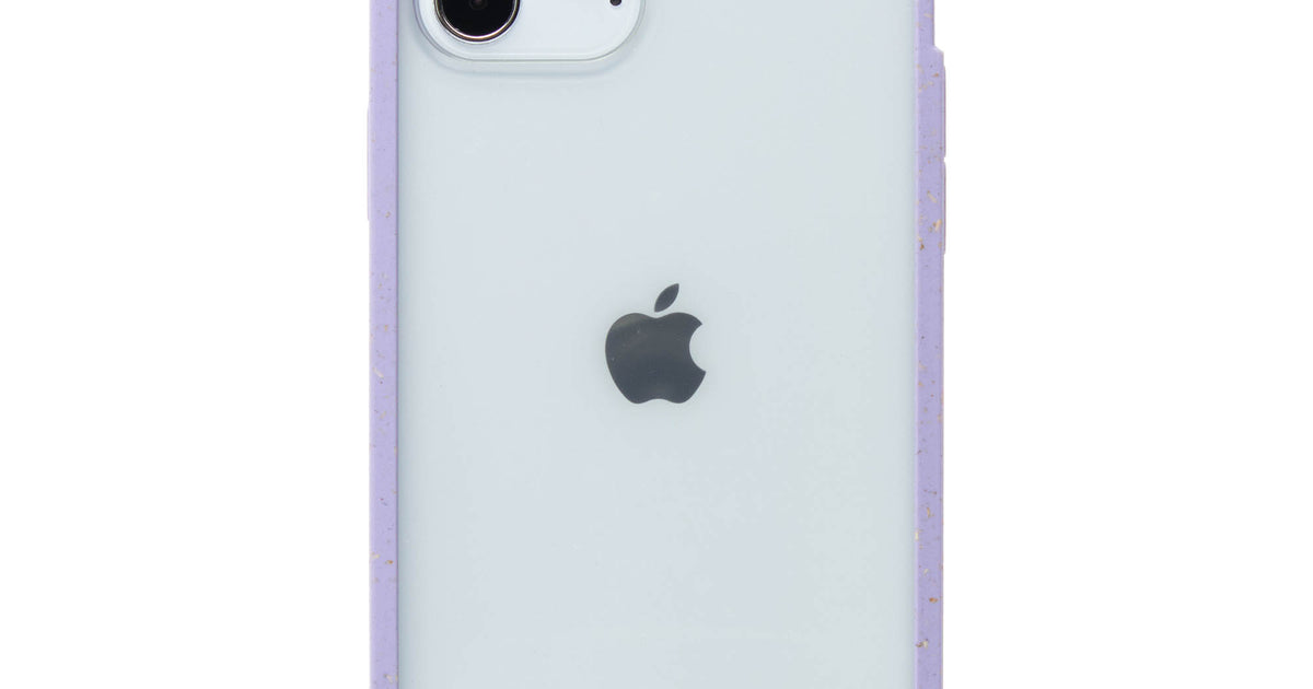 Clear iPhone 12 Pro Max Case with Lavender Ridge