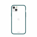 Clear iPhone 14 Plus Case with Green Ridge