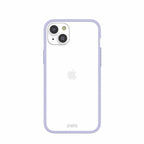 Clear iPhone 14 Plus Case with Lavender Ridge