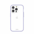 Clear iPhone 14 Pro Case with Lavender Ridge