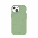 Coque iPhone 14 vert sauge