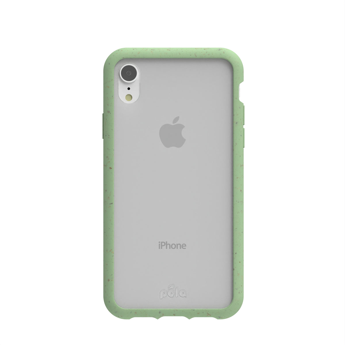 Clear iPhone XR Sage Green Ridge
