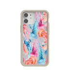 Clear Jellyfish iPhone 12 Mini Case With London Fog Ridge