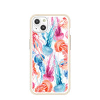 Clear Jellyfish iPhone 13 Case With London Fog Ridge