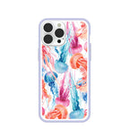 Clear Jellyfish iPhone 13 Pro Max Case With Lavender Ridge