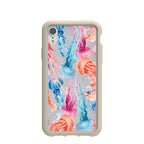 Clear Jellyfish iPhone XR Case With London Fog Ridge