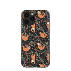 Black Jungle Sloths iPhone 11 Pro Case
