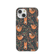 Black Jungle Sloths iPhone 14 Case