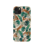 Seashell Jungle Tigers iPhone 13 Case