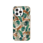 Seashell Jungle Tigers iPhone 14 Pro Case