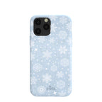 Powder Blue Let it Snow iPhone 11 Pro Case